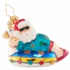 Christopher Radko Ho-Ho-Holiday In The Sun Gem Glass Christmas Ornament 1021431