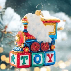 Christopher Radko Choo Choo Cheer Glass Christmas Ornament 1021613 -Winter Decor Store 1021613 87369.1684414649