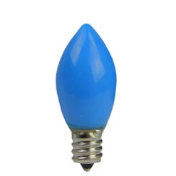 Northlight Pack Of 4 Opaque Blue LED C7 Christmas Replacement Bulbs