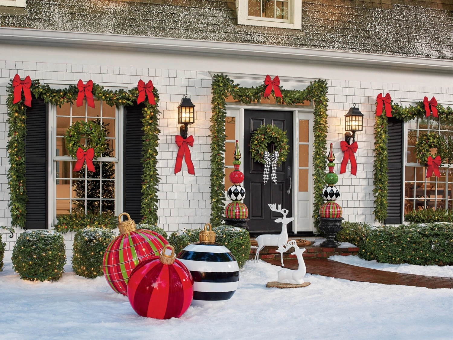 Winter Decor Store -Winter Decor Store BLOG christmas porch ideas decor