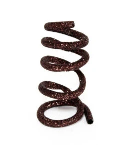 Northlight 30' X 0.4" Brown Glitter Enchanted Forest Wired Tube Artificial Christmas Garland - Unlit