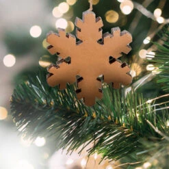 10" Country Rustic Silver Glittered Snowflake Christmas Ornament -Winter Decor Store allstate20xn9360 br si20b 69879.1644973050