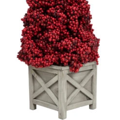 24" Red Berry Cone Potted Christmas Topiary 9 24" Red Berry Cone Potted Christmas Topiary -Winter Decor Store allstate zbp076 re 4 27846.1664380277