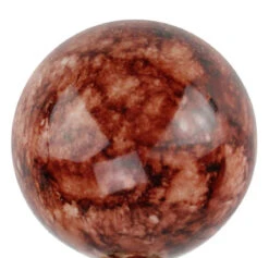 4ct Sienna Brown Marbled Shatterproof Shiny Christmas Ball Ornaments 3.25" (80mm) -Winter Decor Store barcana 59 1034 03 25827.1600045963