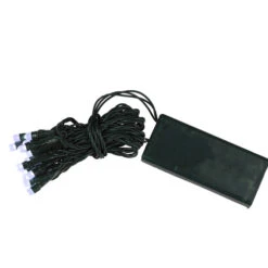 20 Battery Operated White LED Micro Rice Christmas Lights With Timer - Green Wire -Winter Decor Store brite20star2039 021 00 2 74041.1715892345