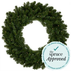 Northlight Commercial Size Canadian Pine Artificial Christmas Wreath - 10' - Unlit 5 Northlight Commercial Size Canadian Pine Artificial Christmas Wreath - 10' - Unlit -Winter Decor Store canadianpine sprucebadge 33480.1701883388
