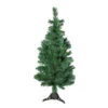 Northlight 4' Pre-Lit Artificial Spiral Pine Christmas Tree - Multi Color Lights