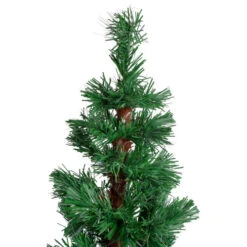 5' Pre-Lit Slim Pine Spiral Artificial Christmas Tree - Multicolor Fiber Optic Lights -Winter Decor Store dak gd 62150 1updated 96481.1599268560