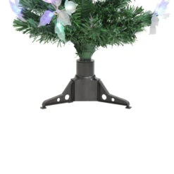 3' Pre-Lit Medium Fiber Optic Floral Artificial Christmas Tree - Multi-Color Lights -Winter Decor Store dak gdg 09003f 3 38232.1588406593