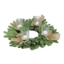 Northlight Green And Brown Pine Artificial Christmas Wreath With Candle Holder - 21-Inch, Unlit -Winter Decor Store focizz7w39wppewcw9mcsmjhffyuhhle 13738.1588397802