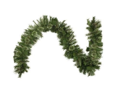 Northlight 9' X 14" Cashmere Mixed Pine Artificial Christmas Garland - Unlit 1 Northlight 9' X 14" Cashmere Mixed Pine Artificial Christmas Garland - Unlit