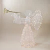 Northlight Lighted 3D Trumpeting Angel Outdoor Christmas Decoration - 44" - Clear Lights