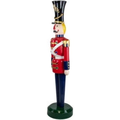 Northlight Fiberglass Commercial Christmas Toy Solider Soldier With Jewels - 6.25' -Winter Decor Store northlight f95188 04 06443.1702315858