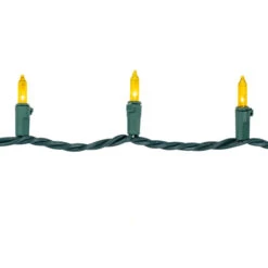 Northlight Mini Christmas Lights - Yellow - 20.25' Green Wire - 100ct -Winter Decor Store northlight ha95859 02 81990.1709147717