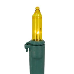 Northlight Mini Christmas Lights - Yellow - 20.25' Green Wire - 100ct -Winter Decor Store northlight ha95859 individual 10625.1707418284