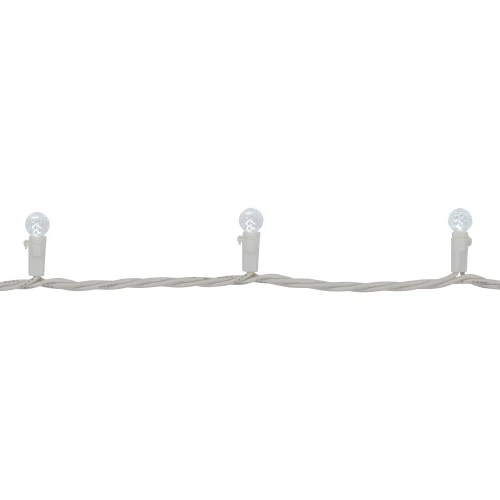 Northlight LED G12 Berry Christmas Lights - Pure White - 16' White Wire - 50 Ct 5 Northlight LED G12 Berry Christmas Lights - Pure White - 16' White Wire - 50 Ct - Image 5