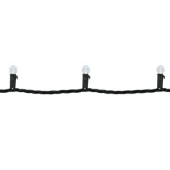 Northlight LED G12 Berry Christmas Lights - Pure White - 16' Black Wire - 50 Ct -Winter Decor Store northlight ha95863 02 74927.1709061166