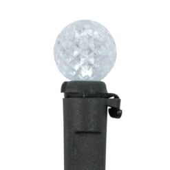 Northlight LED G12 Berry Christmas Lights - Pure White - 16' Black Wire - 50 Ct -Winter Decor Store northlight ha95863 individual 99566.1707418284