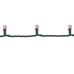 Northlight LED G12 Berry Christmas Lights - Pink - 16' Green Wire - 50 Ct -Winter Decor Store northlight ha95869 02 46522.1709061166