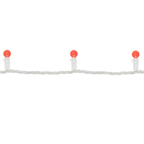 Northlight LED G12 Berry Christmas Lights - Red - 16' White Wire -50 Ct 6 Northlight LED G12 Berry Christmas Lights - Red - 16' White Wire -50 Ct - Image 6