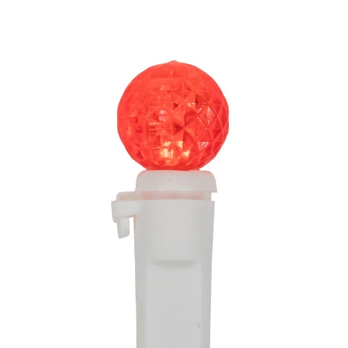 Northlight LED G12 Berry Christmas Lights - Red - 16' White Wire -50 Ct 5 Northlight LED G12 Berry Christmas Lights - Red - 16' White Wire -50 Ct - Image 5