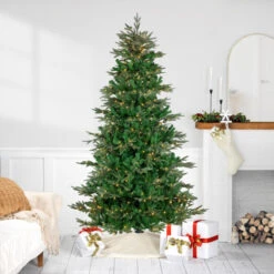 Northlight Real Touchâ„¢? Pre-Lit Full Hudson Fir Artificial Christmas Tree - 7.5' - Warm White LED