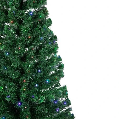 Northlight 6' Pre-Lit LED Fiber Optic Color Changing Christmas Tree With Star Tree Topper 3 Northlight 6' Pre-Lit LED Fiber Optic Color Changing Christmas Tree With Star Tree Topper - Image 3