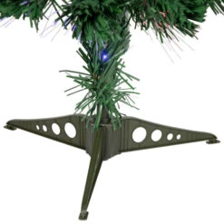 Northlight 2' Pre-Lit Medium Color Changing Fiber Optic Artificial Christmas Tree -Winter Decor Store northlight j90545 05 76814.1704379455