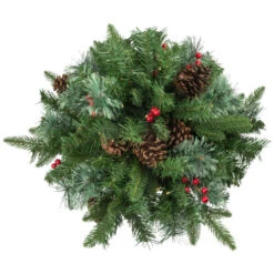 Northlight Pre-Lit LED Mixed Cashmere Urn Filler Christmas Garden Stake - 20" -Winter Decor Store northlight northlight20z99345 02 55550.1709925917