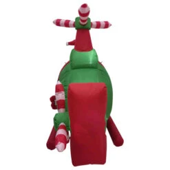 Northlight Lighted Inflatable Santa With Helicopter Outdoor Christmas Decoration -7' -Winter Decor Store northlight rp96507 04 40447.1723684238