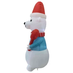 Northlight LED Lighted Inflatable Polar Bear Outdoor Christmas Decoration - 8.25' -Winter Decor Store northlight rp96510 02 43516.1723684239