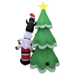 Northlight LED Lighted Inflatable Christmas Tree With Santa And Friends Outdoor Decoration - 8.25' 10 Northlight LED Lighted Inflatable Christmas Tree With Santa And Friends Outdoor Decoration - 8.25' -Winter Decor Store northlight rp96514 03 04291.1726279107
