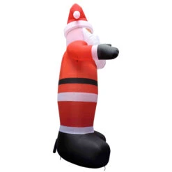 Northlight Lighted Inflatable Santa Claus Outdoor Commercial Christmas Decoration - 20' -Winter Decor Store northlight rp96518 02 29870.1726279105