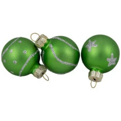 Set Of 20 Glass Christmas Decorations And Tree Topper 1.25" (35mm) -Winter Decor Store northlight wy88888 04 12803.1700327068