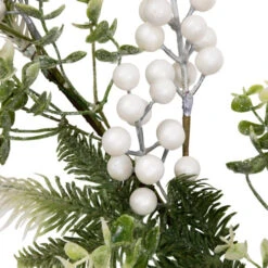 Northlight Glittered Berries And Eucalyptus Artificial Christmas Garland - 5' - Unlit 12 Northlight Glittered Berries And Eucalyptus Artificial Christmas Garland - 5' - Unlit -Winter Decor Store northlight yk95979 04 81050.1722387415