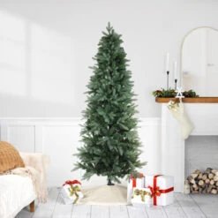 Real Touchâ„¢? Slim Washington Frasier Fir Artificial Christmas Tree - Unlit - 6.5'
