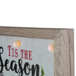 Northlight 12" Lighted 'Tis The Season' Christmas Wall Decor -Winter Decor Store northlight20nj90587 2 93151.1599094857