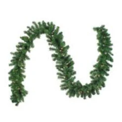 Northlight Pre-Lit Battery Operated Canadian Pine Artificial Christmas Garland - 9' X 10" - LED Multi Lights 7 Northlight Pre-Lit Battery Operated Canadian Pine Artificial Christmas Garland - 9' X 10" - LED Multi Lights -Winter Decor Store northlight20v15825 04 98430.1599787103