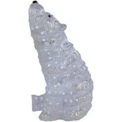 Northlight LED Lighted Commercial Grade Acrylic Polar Bear Outdoor Christmas Decoration - 18.5" - Pure White Lights 10 Northlight LED Lighted Commercial Grade Acrylic Polar Bear Outdoor Christmas Decoration - 18.5" - Pure White Lights -Winter Decor Store northlight a30936 03 68186.1692112284