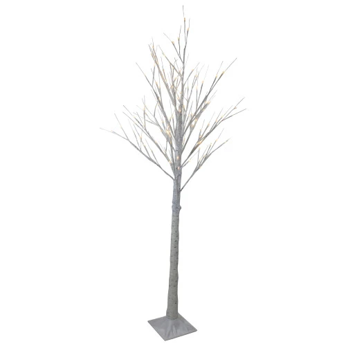 Northlight LED Lighted Christmas Birch Twig Tree Outdoor Decoration - 6' - Warm White Lights 3 Northlight LED Lighted Christmas Birch Twig Tree Outdoor Decoration - 6' - Warm White Lights - Image 3