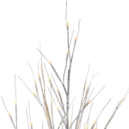 Northlight LED Lighted Christmas Birch Twig Tree Outdoor Decoration - 6' - Warm White Lights 4 Northlight LED Lighted Christmas Birch Twig Tree Outdoor Decoration - 6' - Warm White Lights - Image 4