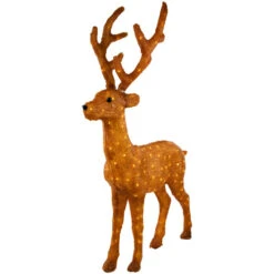 Northlight LED Lighted Commercial Grade Acrylic Reindeer Outdoor Christmas Decoration - 46" -Winter Decor Store northlight a92004 0120copy 79022.1698958523