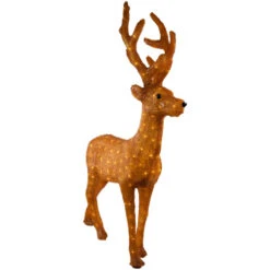 Northlight LED Lighted Commercial Grade Acrylic Reindeer Outdoor Christmas Decoration - 46" -Winter Decor Store northlight a92004 0320copy 48771.1692198826