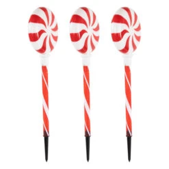 Northlight Set Of 3 Lighted LED Peppermint Candy Christmas Pathway Markers 26" 8 Northlight Set Of 3 Lighted LED Peppermint Candy Christmas Pathway Markers 26" -Winter Decor Store northlight a94011 220copy 88825.1666770136