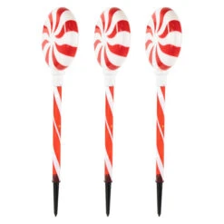 Northlight Set Of 3 Lighted LED Peppermint Candy Christmas Pathway Markers 26" 10 Northlight Set Of 3 Lighted LED Peppermint Candy Christmas Pathway Markers 26" -Winter Decor Store northlight a94011 320copy 55690.1667428244