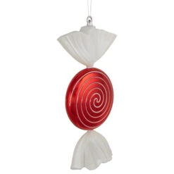 Northlight Swirl Peppermint Candy Shatterproof Commercial Christmas Ornament - 18" - Red -Winter Decor Store northlight ao93338 2 45125.1657653749