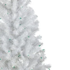 Northlight 4' Pre-Lit White Artificial Christmas Tree, Green Lights 8 Northlight 4' Pre-Lit White Artificial Christmas Tree, Green Lights -Winter Decor Store northlight b03895 02 41720.1692285353