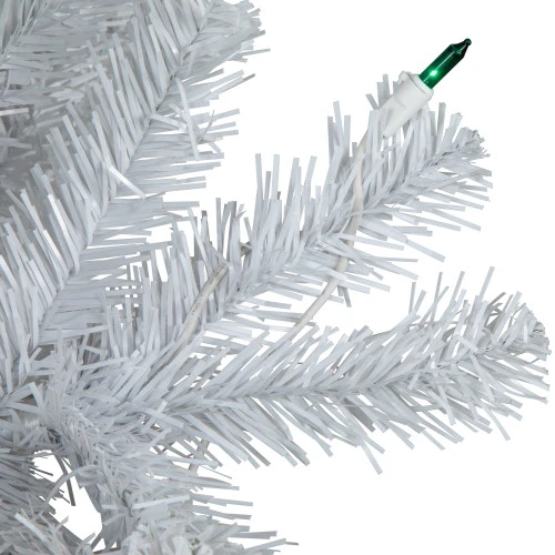 Northlight 4' Pre-Lit White Artificial Christmas Tree, Green Lights 5 Northlight 4' Pre-Lit White Artificial Christmas Tree, Green Lights - Image 5