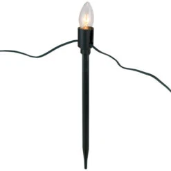 Northlight Set Of 15 Clear Lighted C9 Shape Christmas Pathway Markers, Green Wire -Winter Decor Store northlight dl15983 03 14542.1710790733