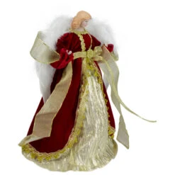 Northlight 14" Red And Gold Traditional Angel Christmas Tree Topper - Unlit -Winter Decor Store northlight e90893 1 05612.1604023644